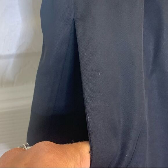 Love Moschino Black Pants Heart Logo Ankle Zippers Size 4 - Picture 7 of 14